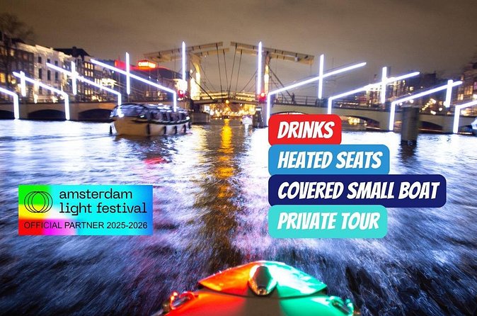 90-min Amsterdam Light Festival Tour - What the Live Guide Adds While You Float