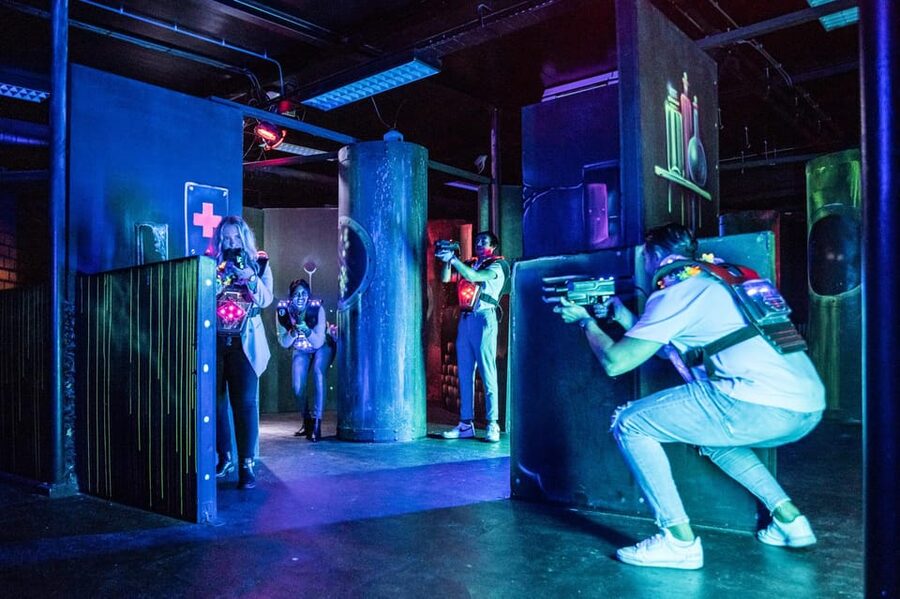 Aloha Amsterdam: Laser Tag Experience - Timing Issues: Arrive Early So You Do Not Lose Your Round