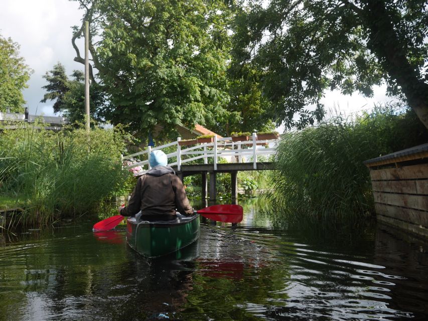 Amsterdam: 2-Hour Guided Canoe Trip - Getting to the blue house in Watergang (and why it matters)