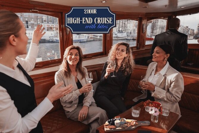 Amsterdam 2 Hour Small-Group Canal Cruise with Dutch Snacks & Bar - Price and value: what you’re paying for at $48.31