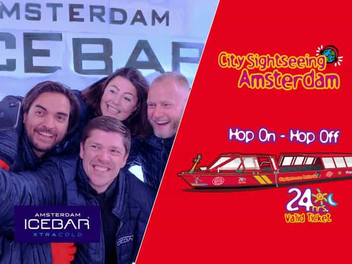 Amsterdam: 24-Hour Hop-On Hop-Off Boat and XtraCold Icebar - Why this Amsterdam day feels efficient