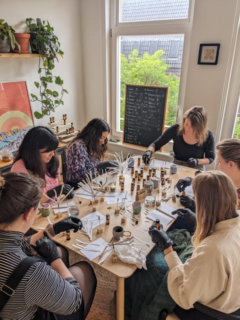 Amsterdam: 3-Hour Mindful Perfume-Making Workshop - What you take home: your 3ml perfume, your formula, and a linen pouch
