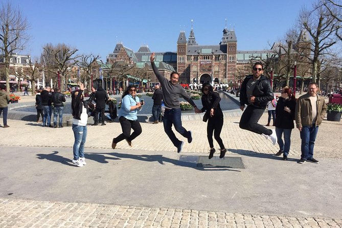 Amsterdam 3 hrs Bike Tour – live guide En/Fr/De/Nl/Sp - Westerkerk stop: a fast lesson in church history and city scale