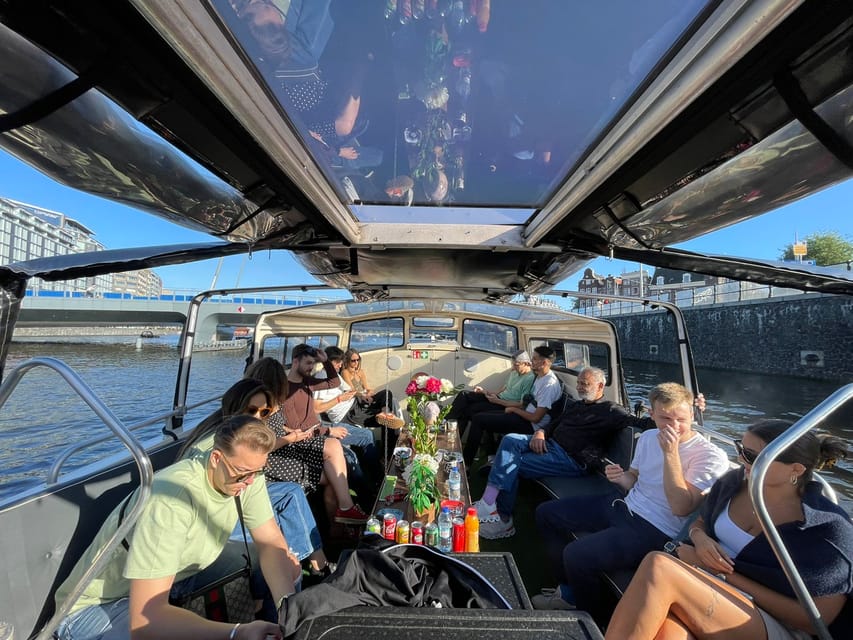 Amsterdam: 420 Smoke-Friendly Boat Tour - On-board vibe: reggae music, your own 420 products, and indoor warmth