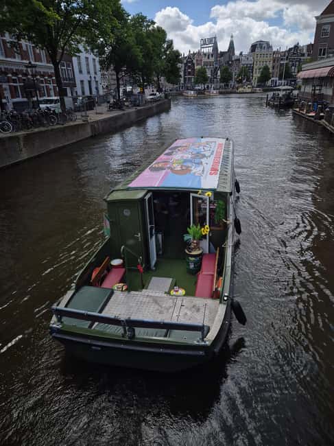 Amsterdam: 420 Smoke-Friendly Boat Tour - Smoking and tobacco rules: outer deck freedom, indoor substitute requirements