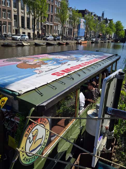 Amsterdam: 420 Smoke-Friendly Boat Tour - Price check: $29 for a heated, smoke-friendly hour on the Original Smokeboat