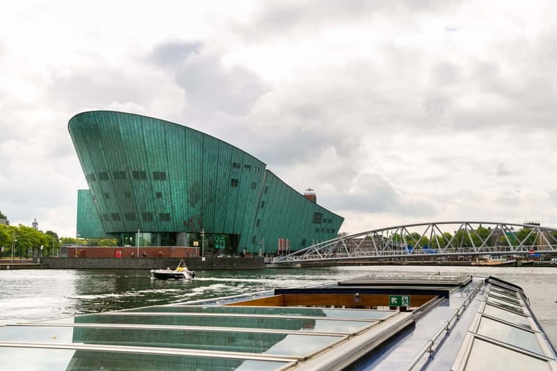 Amsterdam: 75 Minute City Canal Cruise with Audio Guide - The route you’ll see, from the Anne Frank House area to the Amstel