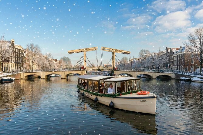 Amsterdam 90 minutes Canal Cruise with bar and snacks on board. - Electric boat comfort and the 90-minute sweet spot