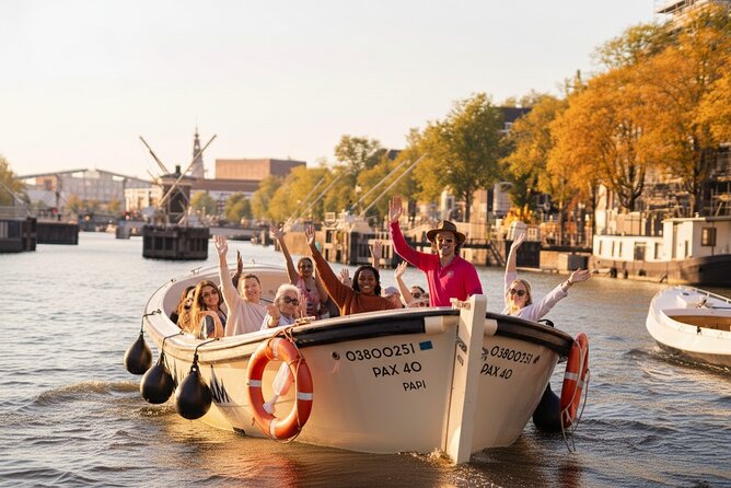 Amsterdam 90 minutes Canal Cruise with bar and snacks on board. - Leidenplein and the entertainment side of the city