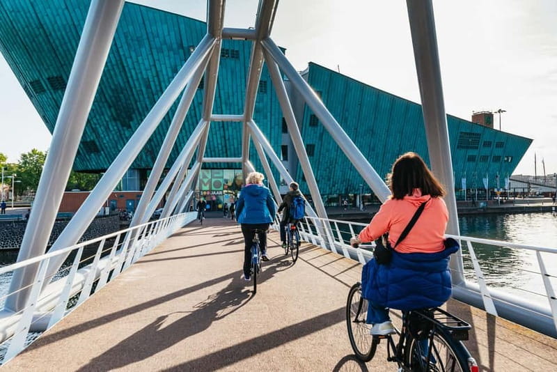 Amsterdam Bike Tour in Small Group + Optional Canal Cruise - Museumplein and Vondelpark: art and green space without the marathon