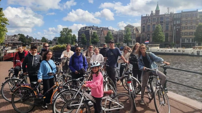 Amsterdam bike tour with a French-speaking guide local! - Around Anne Frank House: context you can carry into the rest of the city