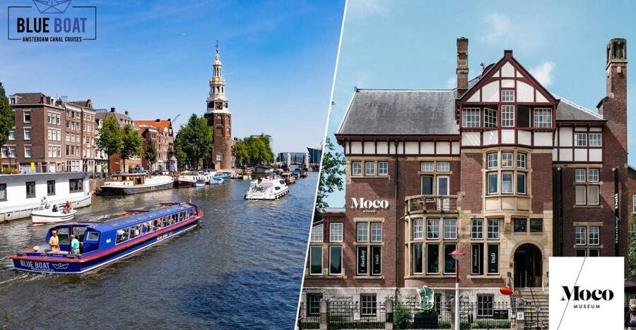 Amsterdam: Canal Cruise and Moco Museum Combined Ticket - Moco Museum entry at a set time: what to expect in the regular exhibition
