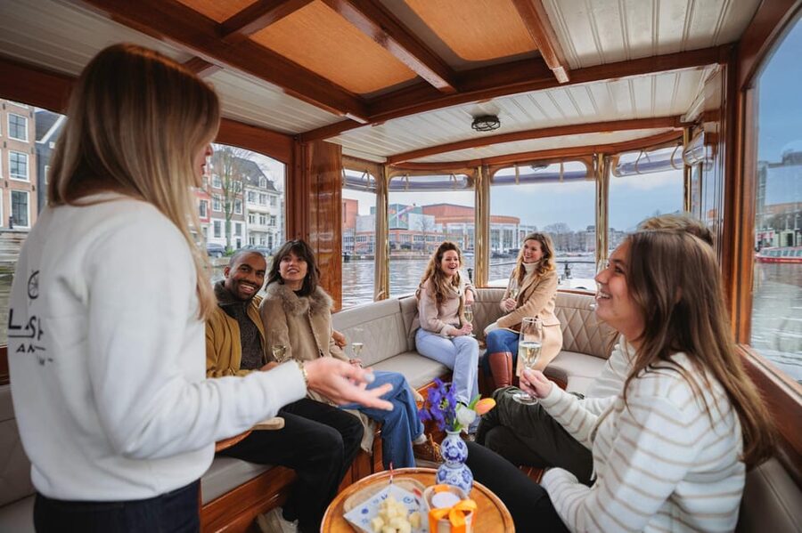 Amsterdam: Canal Cruise with Bubbles & Bites - Bubbles, Bites, and the On-Board Pace That Keeps It Fun
