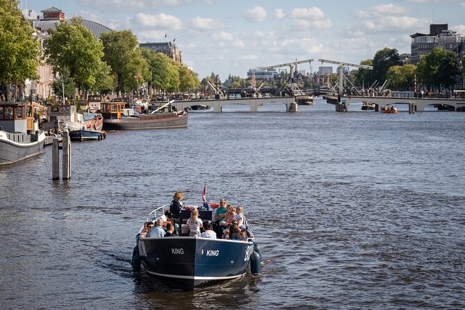 Amsterdam Canal Cruise with Live guide & Two drinks - Central St. - Red-Light District Views and “Decent” Storytelling