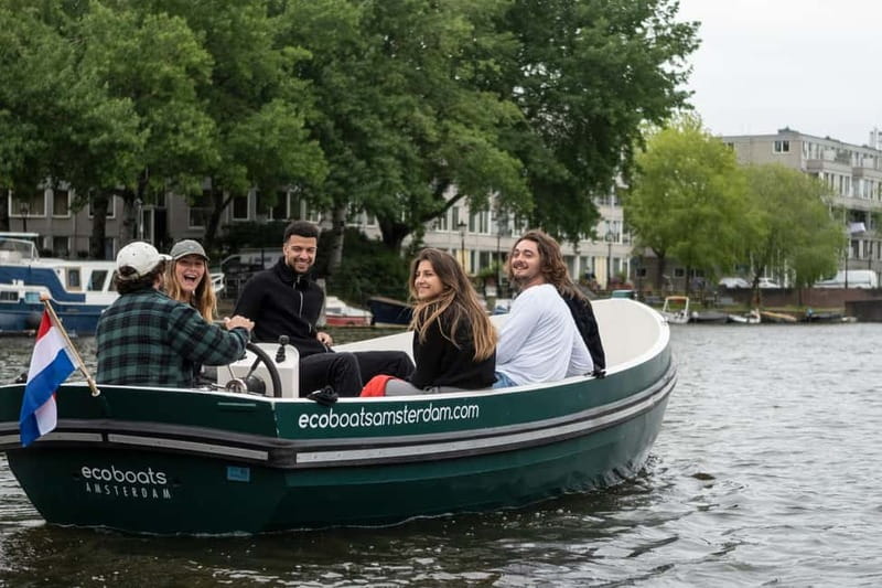 Amsterdam: Captain For a Day 2-Hour Boat Rental - Driving the canals yourself, no license required