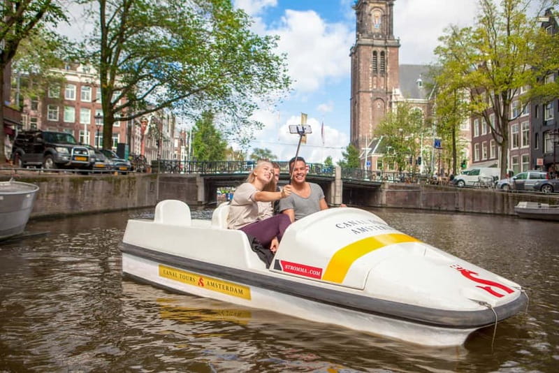 Amsterdam: Chart Your Own Canal Course by Pedal Boat - What You’ll See From the Water: Rijksmuseum, Anne Frank House, and the Golden Bend