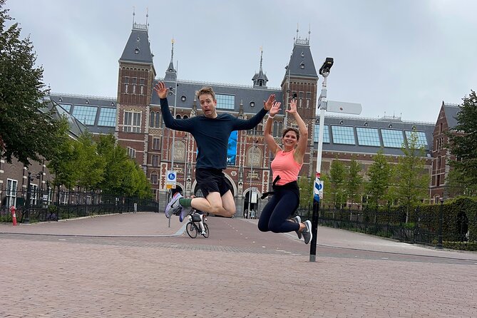 Amsterdam city center run tour - Route Walkthrough: Rijksmuseum to the Red Light District and Beyond