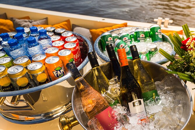Amsterdam Classic Saloon Boat Canal Cruise with Live Guide - Unlimited drinks turn a short cruise into a floating break