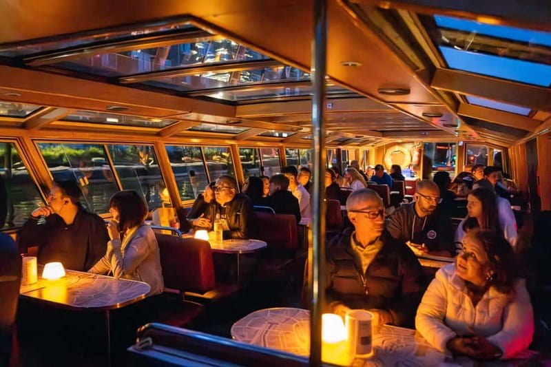 Amsterdam: Evening Cruise with Optional Wine and Snacks - The Night Route: From Stadhouderskade to Major Canal Sights