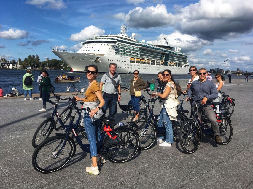 Amsterdam: Explore the City Highlights by Bike - Oosterdokseiland and Marineterrein, a photo stop that sets the tone