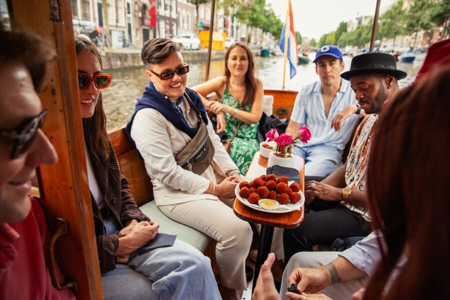Amsterdam: Food and Canal Tour - Bitterballen on the Boat: When Amsterdam Food Turns Scenic