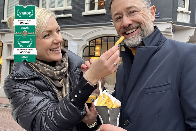 Amsterdam Food and Cultural Tour with Tastings - What you eat on the tour, from cheese and herring to fries and apple pie