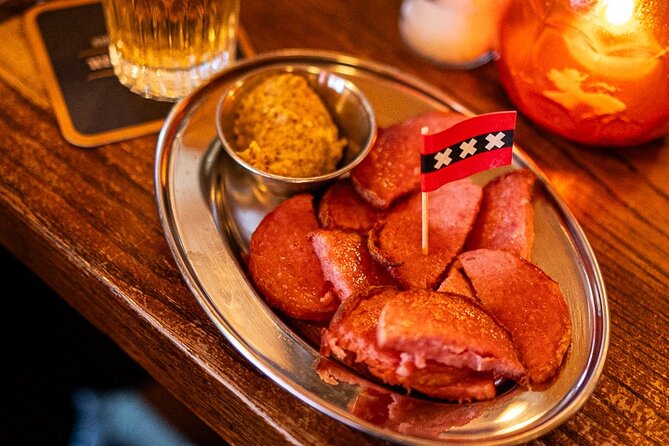 Amsterdam Food Tour: +10 Tastes, Culture and Canals with Sherpa - Rokin’s Canal Edge Stop: Brown Café Style Snacks and Beer