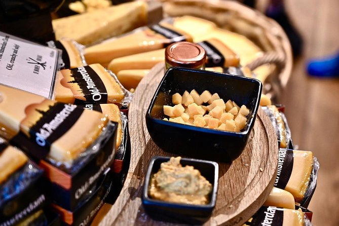 Amsterdam Food Tour of 10+ Local Classic Tastings in Jordaan Area - Fishmonger Energy: Herring and Kibbeling Like You Mean It