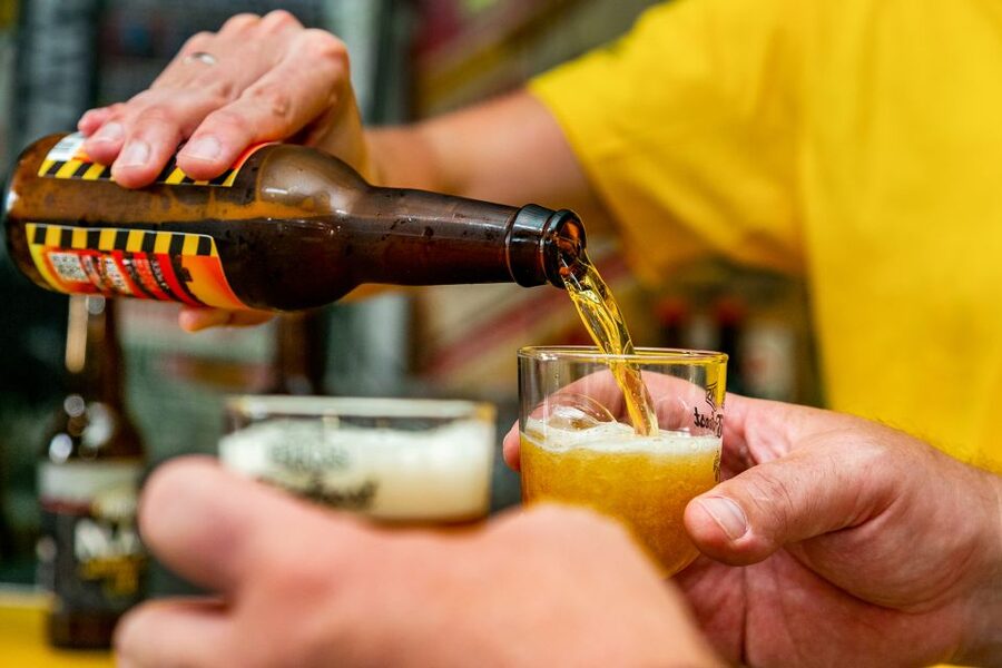 Amsterdam: Guided Craft Beer Brewery Bus Tour with Tastings - The Guide: Yellow-Shirt Clues, Humor, and Real Beer Talk