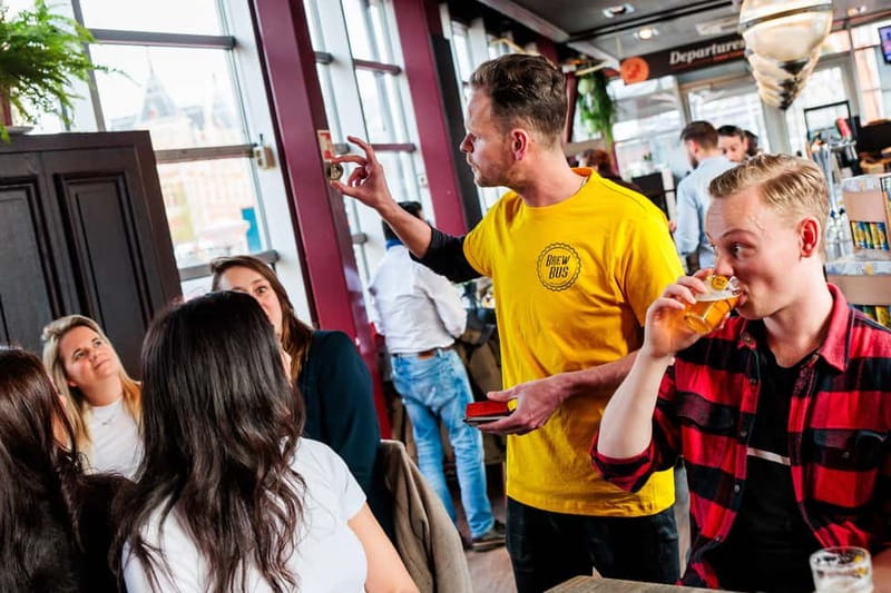 Amsterdam: Guided Craft Beer Tasting with cheese and snacks - Getting to ClinkNOORD behind Amsterdam Central Station