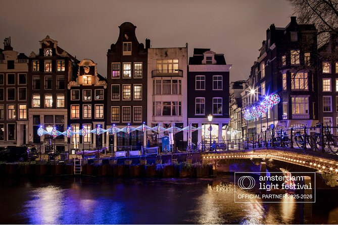 Amsterdam: heated Light Festival Cruise | Incl. Drinks Option - Drinks Option and Audio Guide: What to Expect in the Flow