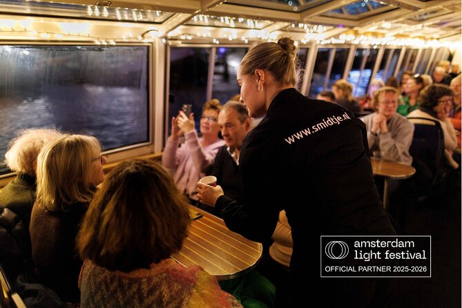 Amsterdam: heated Light Festival Cruise | Incl. Drinks Option - Getting Onboard Near Prins Hendrikkade: The Quick Logistics That Save Time