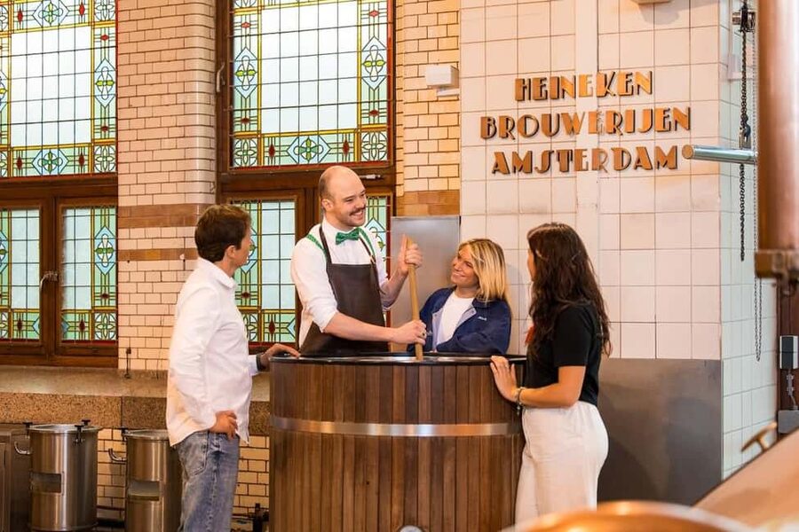 Amsterdam: Heineken Experience Ticket including 2 Drinks - The Heineken origin story, from 1867 to the present
