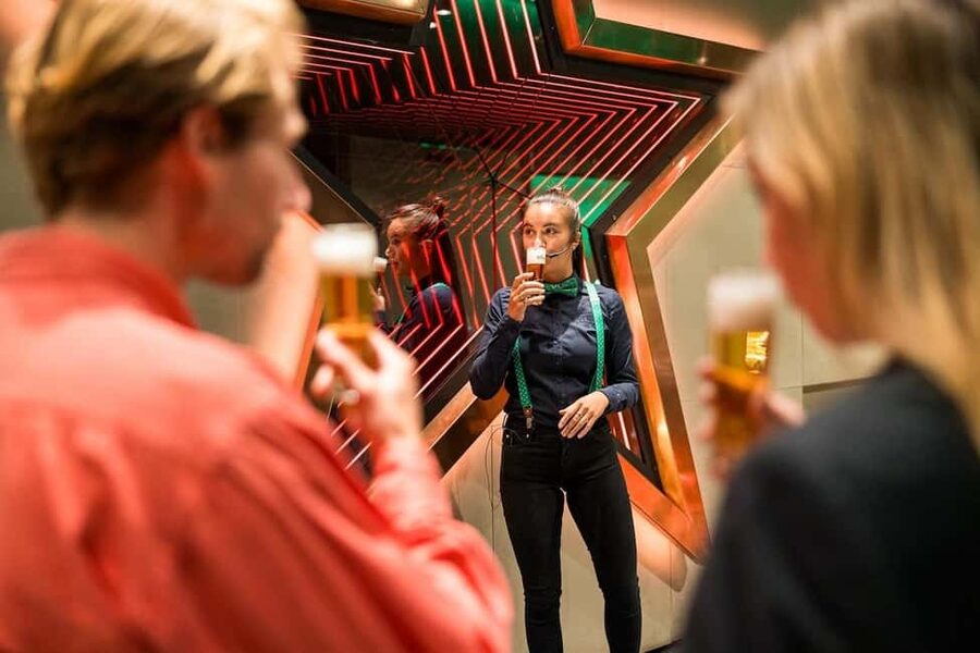 Amsterdam: Heineken Experience Ticket including 2 Drinks - The English presentation, why it helps even if you skip audio