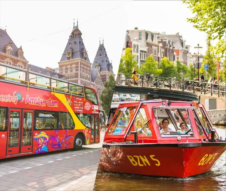 Amsterdam: Hop-On Hop-Off Bus and Boat options - Key things I’d plan around