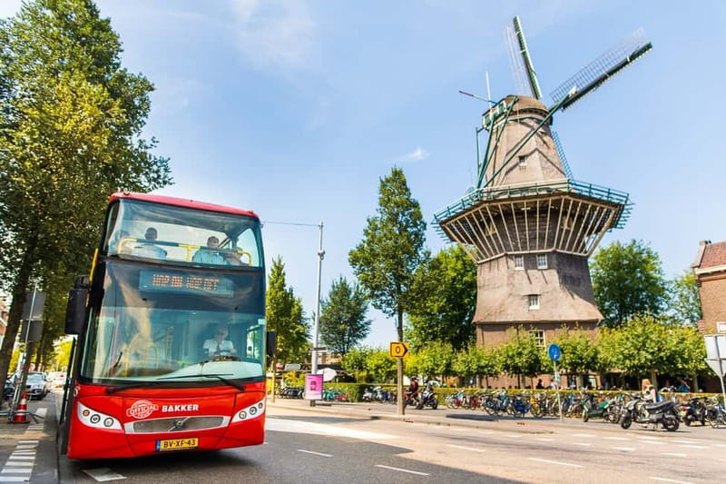 Amsterdam: Hop-On Hop-Off Bus and Boat options - Finding your way between bus stops and the canal boats