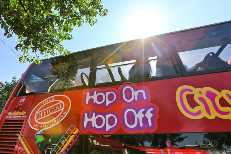Amsterdam: Hop-On Hop-Off Bus and Boat options - A realistic 1 to 2 day game plan (without wasting time)