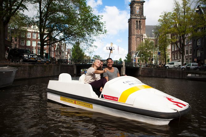 Amsterdam Independent Sightseeing by Pedal Boat - Key highlights to look for before you go