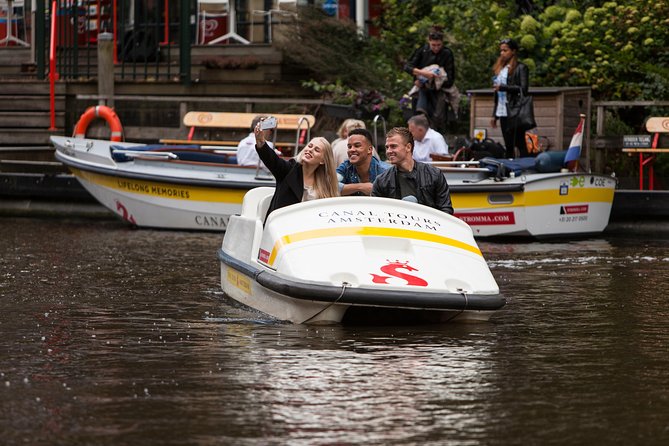 Amsterdam Independent Sightseeing by Pedal Boat - Your “route” is really your choices, from Anne Frank House to the Rijksmuseum