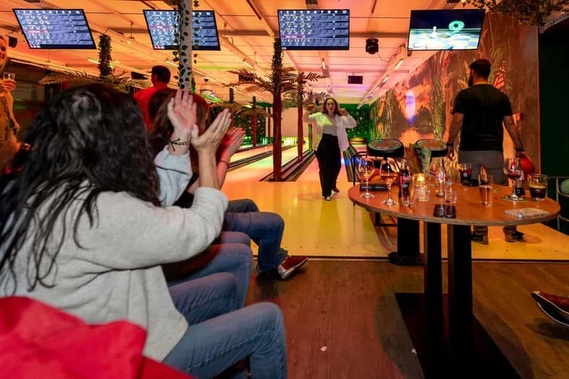 Amsterdam: LED Bowling Experience - $40 Per Group For 1 Hour: The Value Math