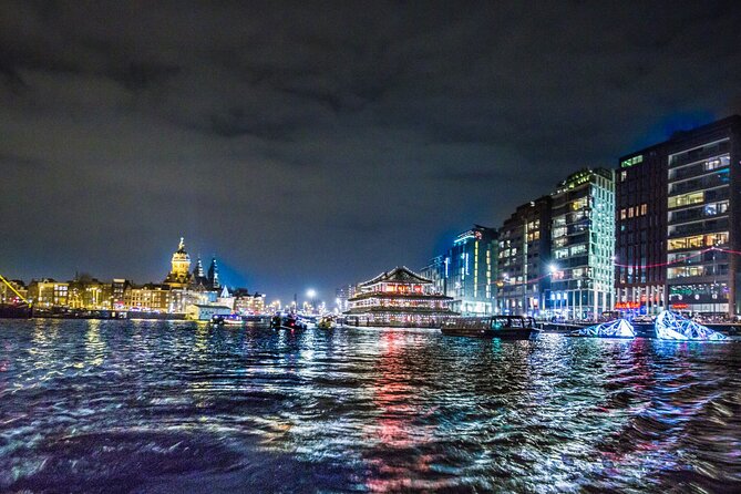 Amsterdam Light Festival: Canal Cruise + Snack & Unlimited Drinks - The Festival From Water: Best for First Timers