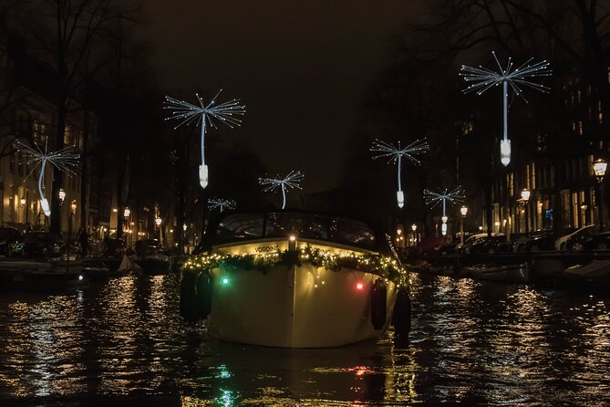 Amsterdam Light Festival: Canal Cruise + Snack & Unlimited Drinks - Flying Dutch Boats: The Covered-Ride Reality Check