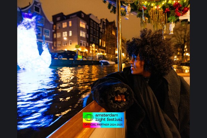 Amsterdam Light Festival: Cruise Unlimited Drinks & Bite option - A 75-minute canal cruise that fits a real evening plan