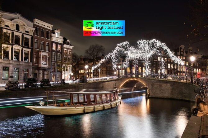 Amsterdam Light Festival: Cruise Unlimited Drinks & Bite option - The floating Flower Market: the kind of Amsterdam you cannot fake