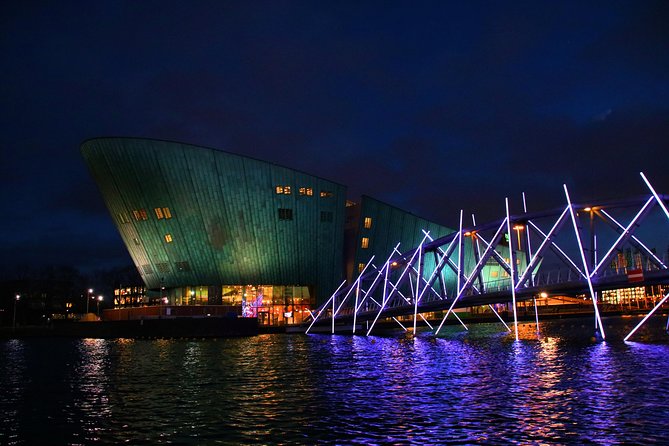 Amsterdam: Light Festival Cruise with Unlimited Drinks Option - The Route: From Amstel River Views to Central Station Magic