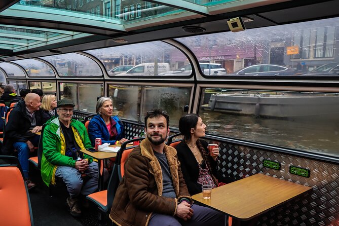 Amsterdam Live Guided Sightseeing Canal Cruise - Meeting at Amstel 51F, Then Settling In for the Hour