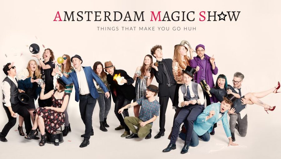 Amsterdam: Magic Show - Four magician styles, one tight evening: Zippo, Rico Weeland, Soumya, Fritz with a Z, Evan Kastor