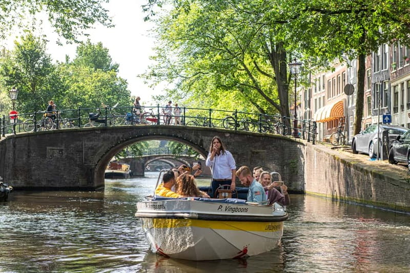 Amsterdam: Open Boat Canal Cruise (with Free Spritz Option) - Key things to know before you go