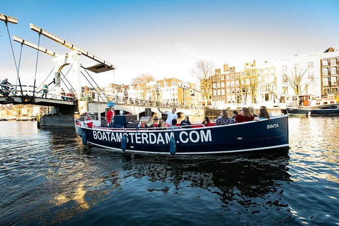 Amsterdam Open Boat Cruise in Old City Center with Live Guide - Amstel 51F by the Hermitage: getting started without stress