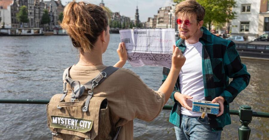 Amsterdam: "Operation 45 " Treasure Hunt Walking Tour - A WWII diamond trail you follow, with puzzles you can actually touch